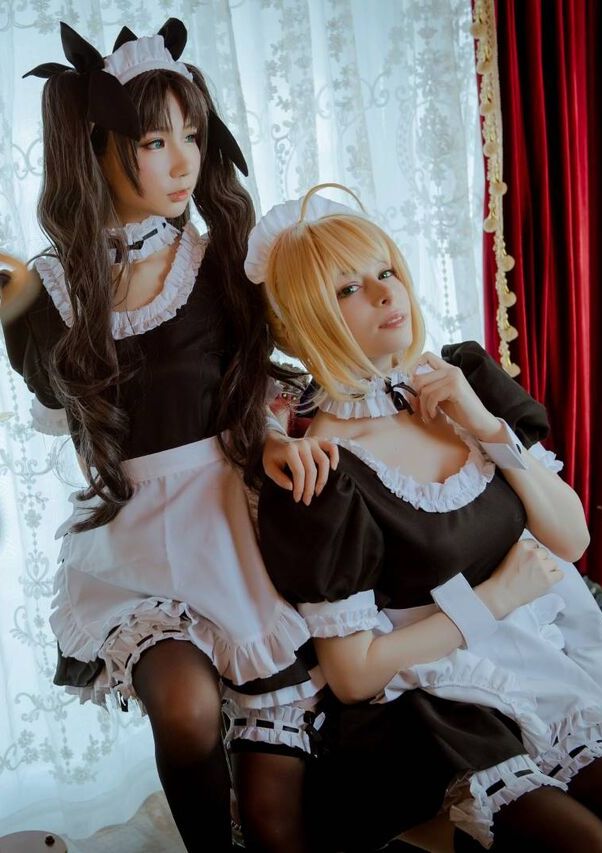 Yuriko Tiger - Saber - Maid (Fate Stay Night)