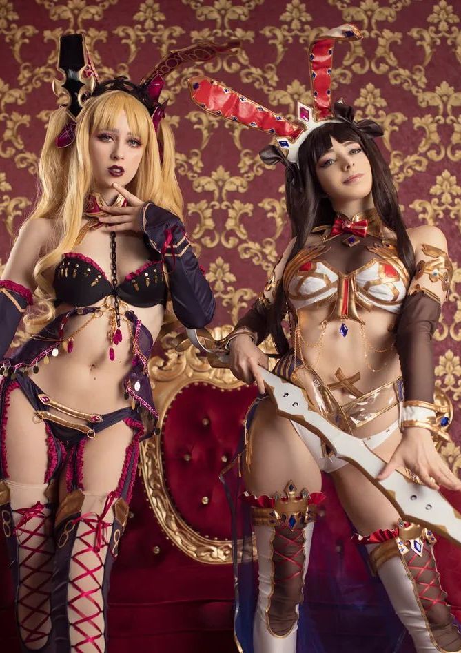 Mikomi Hokina - Ereshkigal x Ishtar Bunnies Ft. Gumiho Hannya