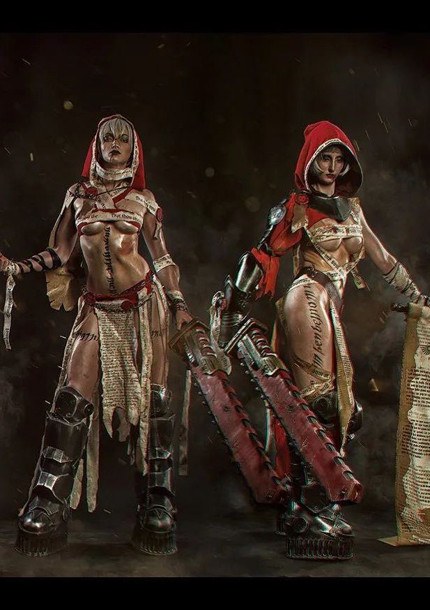 Shrproton, Sallozare, ＆ Vallenshtein19 - Warhammer 40K Sisters Repentance