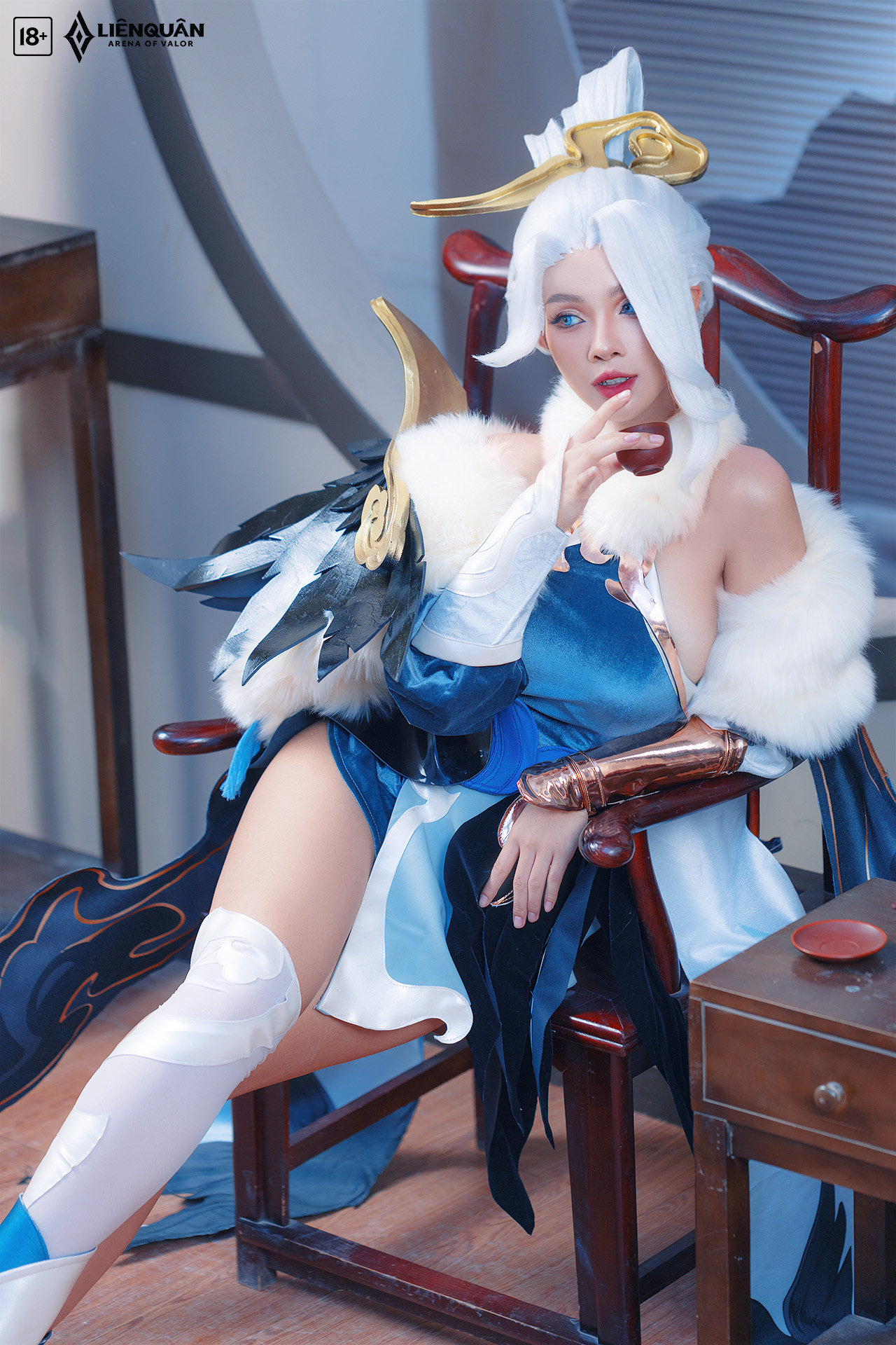 Arena of Valor Cosplay Tel'Annas Mystic Outrider