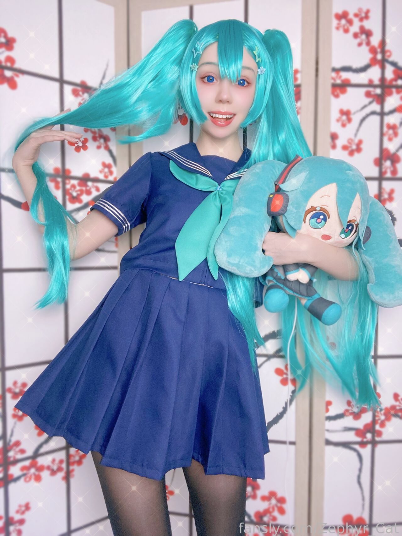 Zephyr Cat - Miku