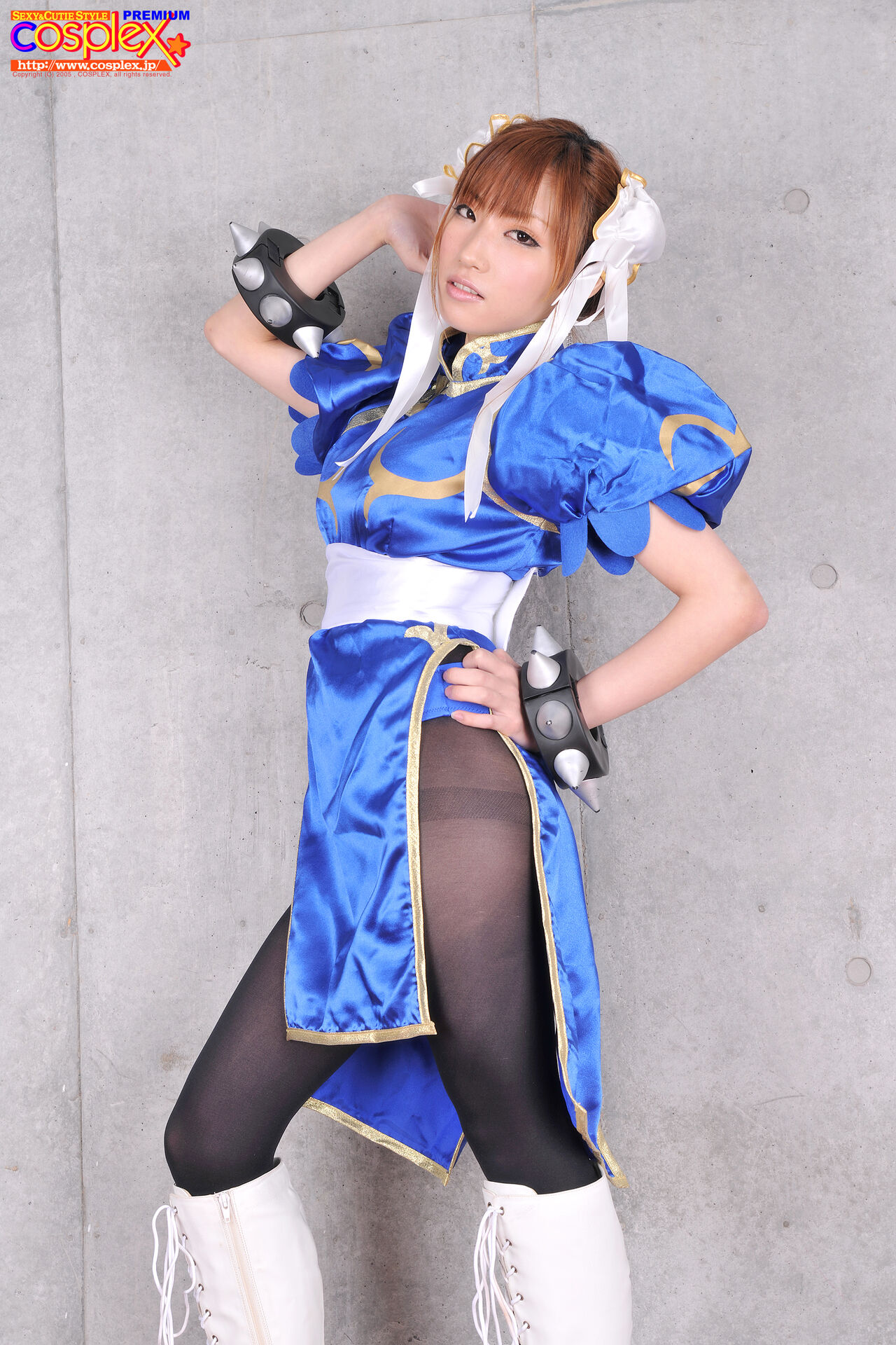 Kamijo Aya STREET FIGHTER Lee Chun-Li (blue)