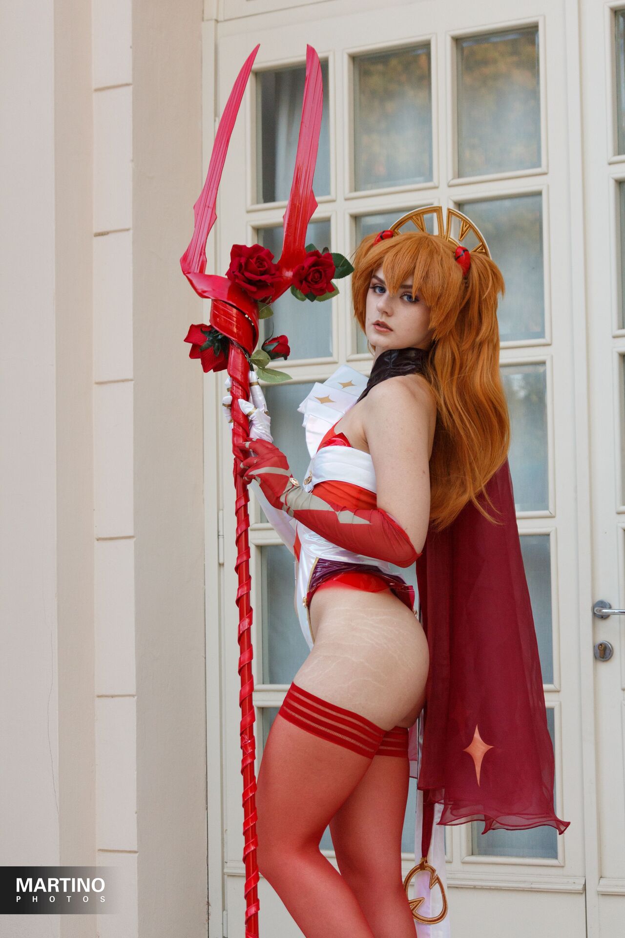 Alis Yume cosplay - Asuka Langley (Spear of Longinus ver)