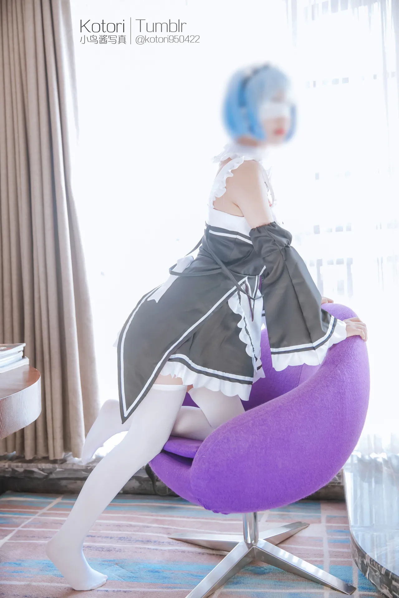 小鸟酱 (kotori950422) cosplay Rem - ReZero