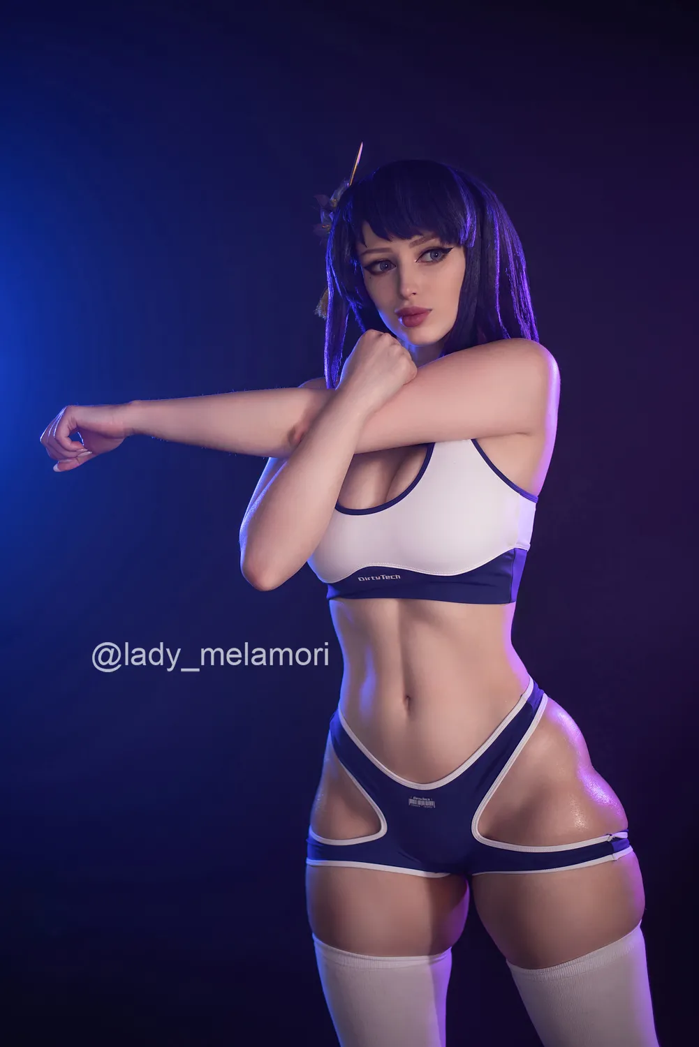 Lady Melamori - Raiden Shogun Lingerie (Full Set)