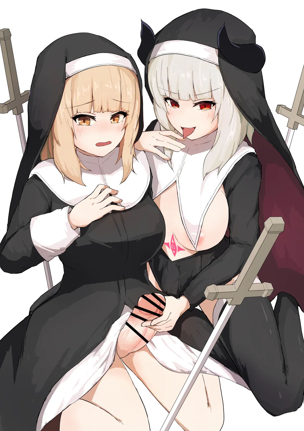 [りぺ] 堕淫の聖職魔 シスタールフォン