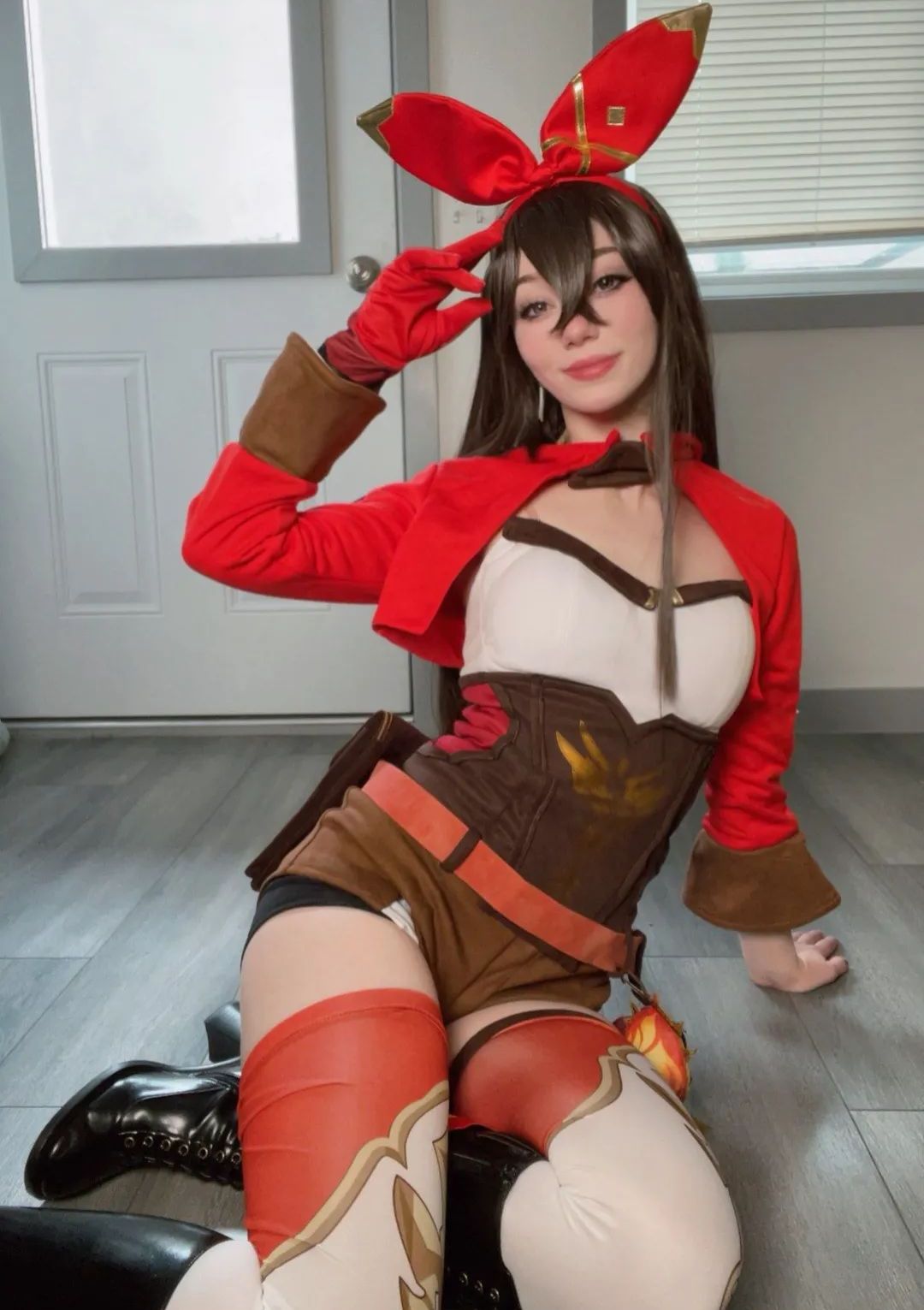 Celebi cosplay - Amber