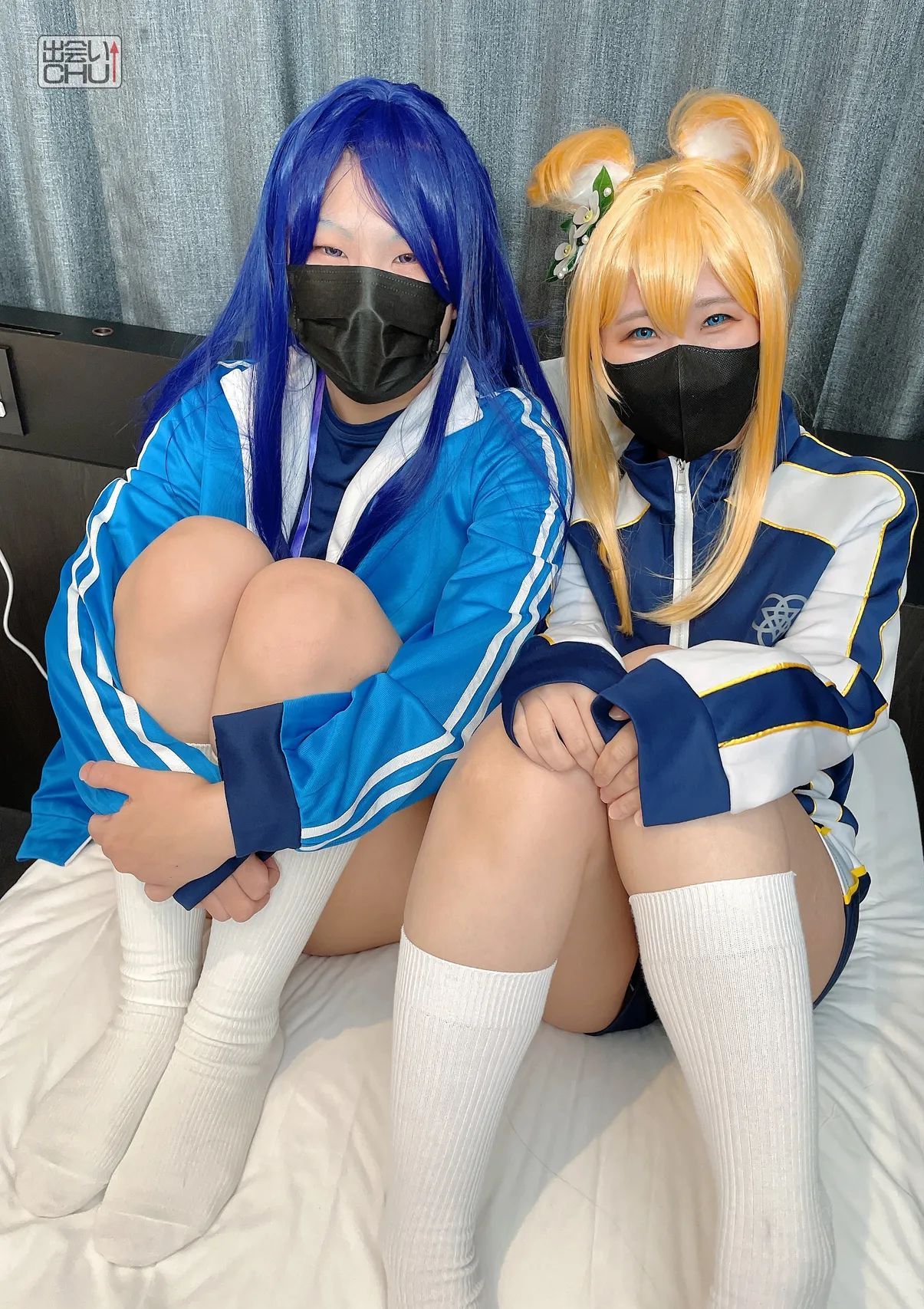 ※1月31日まで限定特典写真付き※【ダブル肉便器】専属レイヤー肉便器『なこ・あむ』・３Ｐ教育・ダブルフェラ・重ねオナホ・固定バイブ・セックス鑑賞・二連中出し