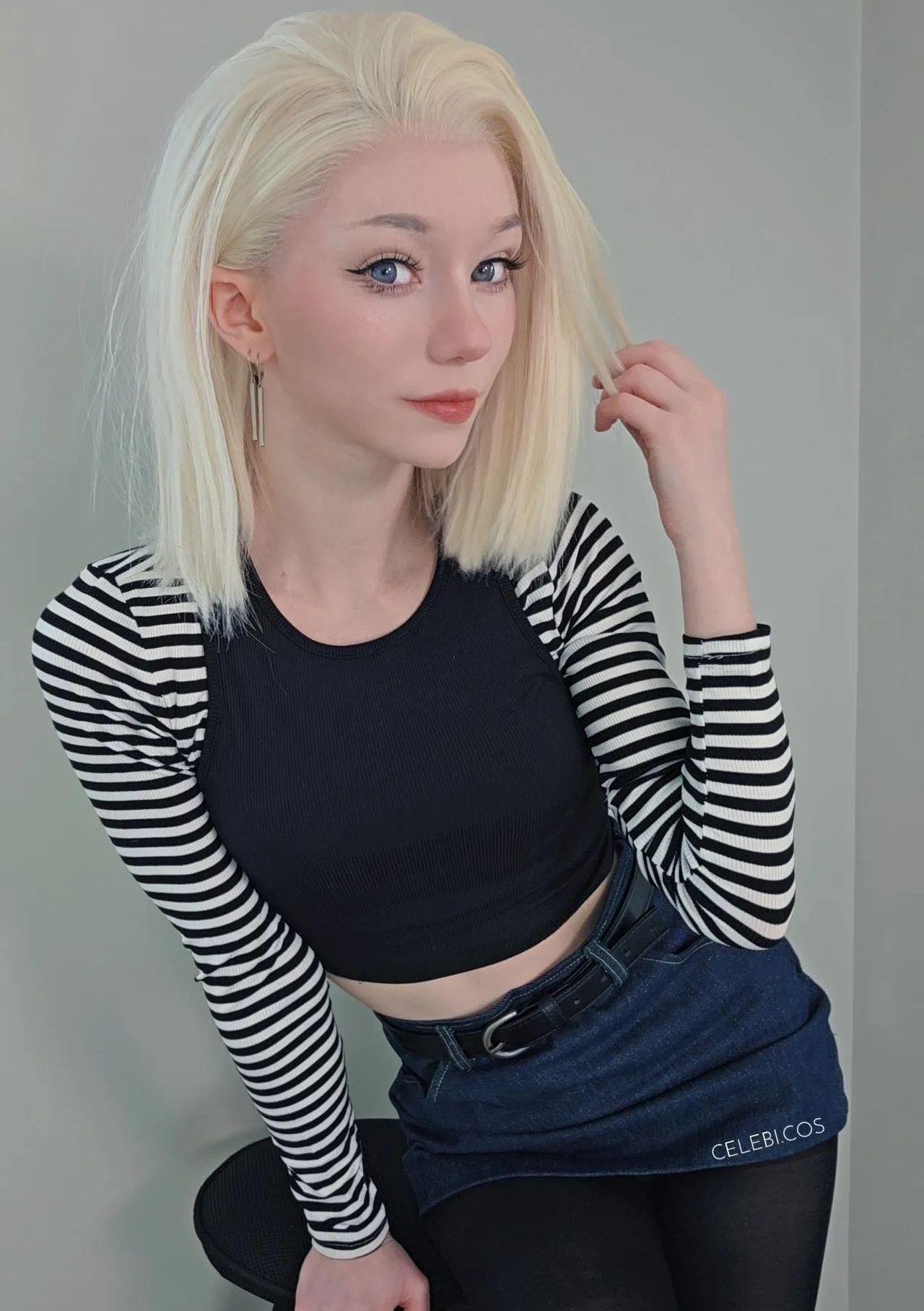 Celebi cosplay - Android 18