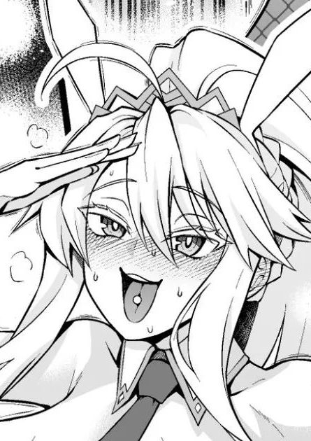 [あんこまん] バニ上、船上パーティでご挨拶❤ (Fate/Grand Order) [中国翻訳]