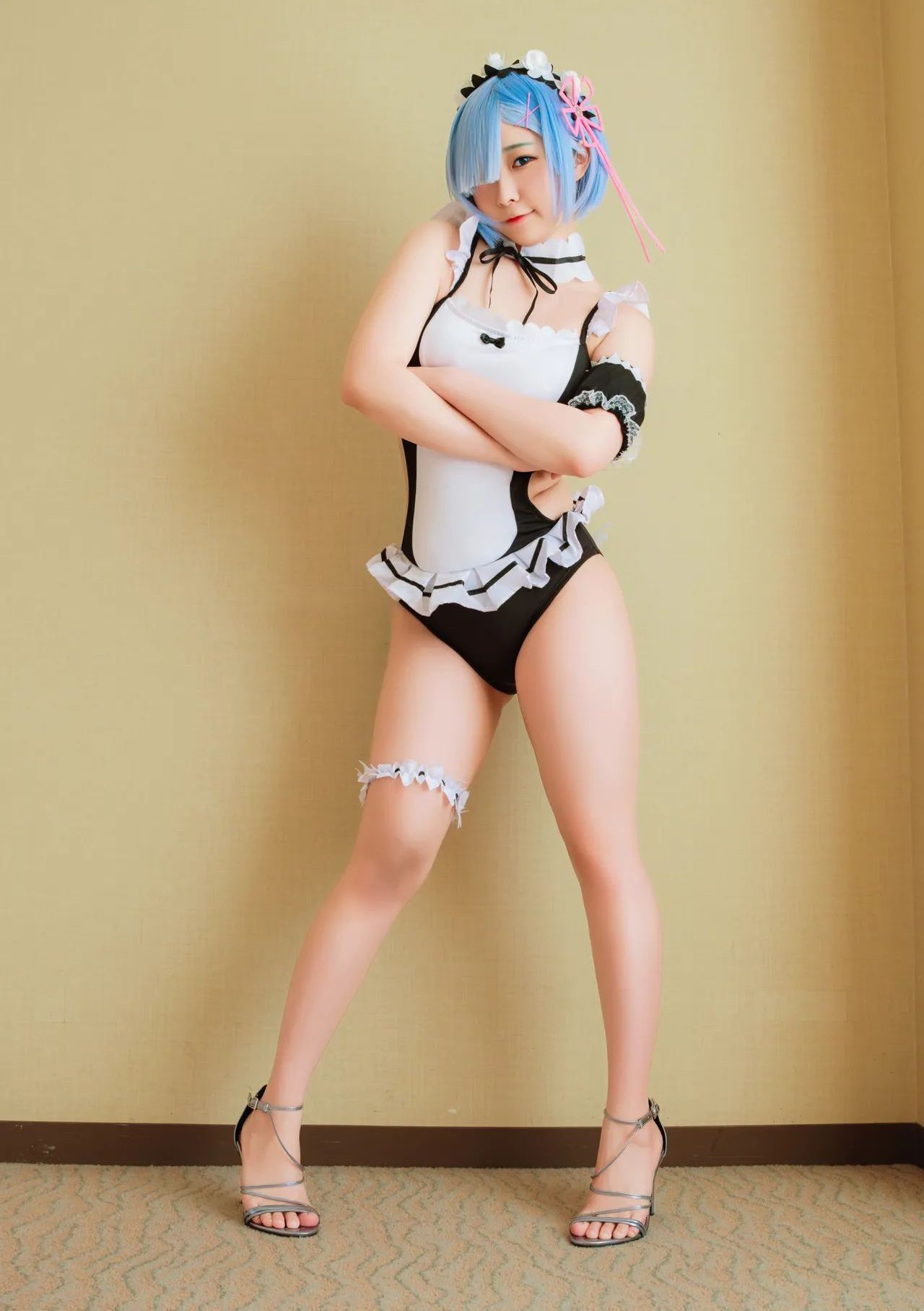 ミニマムビッチレム！低身長145cmオタビッチ被虐大好きドMちゃん首絞めアヘイキ♪苦しみで子宮きゅんきゅん妊娠力活性化チ●ポ欲しがりマ●コちゃんオホ声ちっくにヨガリ狂う着床中出し孕まSEX！！