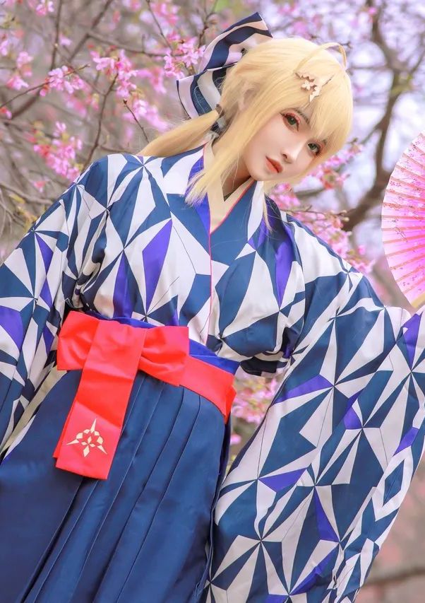 Yamazaki Reina - Artoria kimono