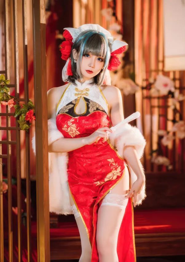 焖焖碳 - 碧蓝航线 柴郡 新春旗袍