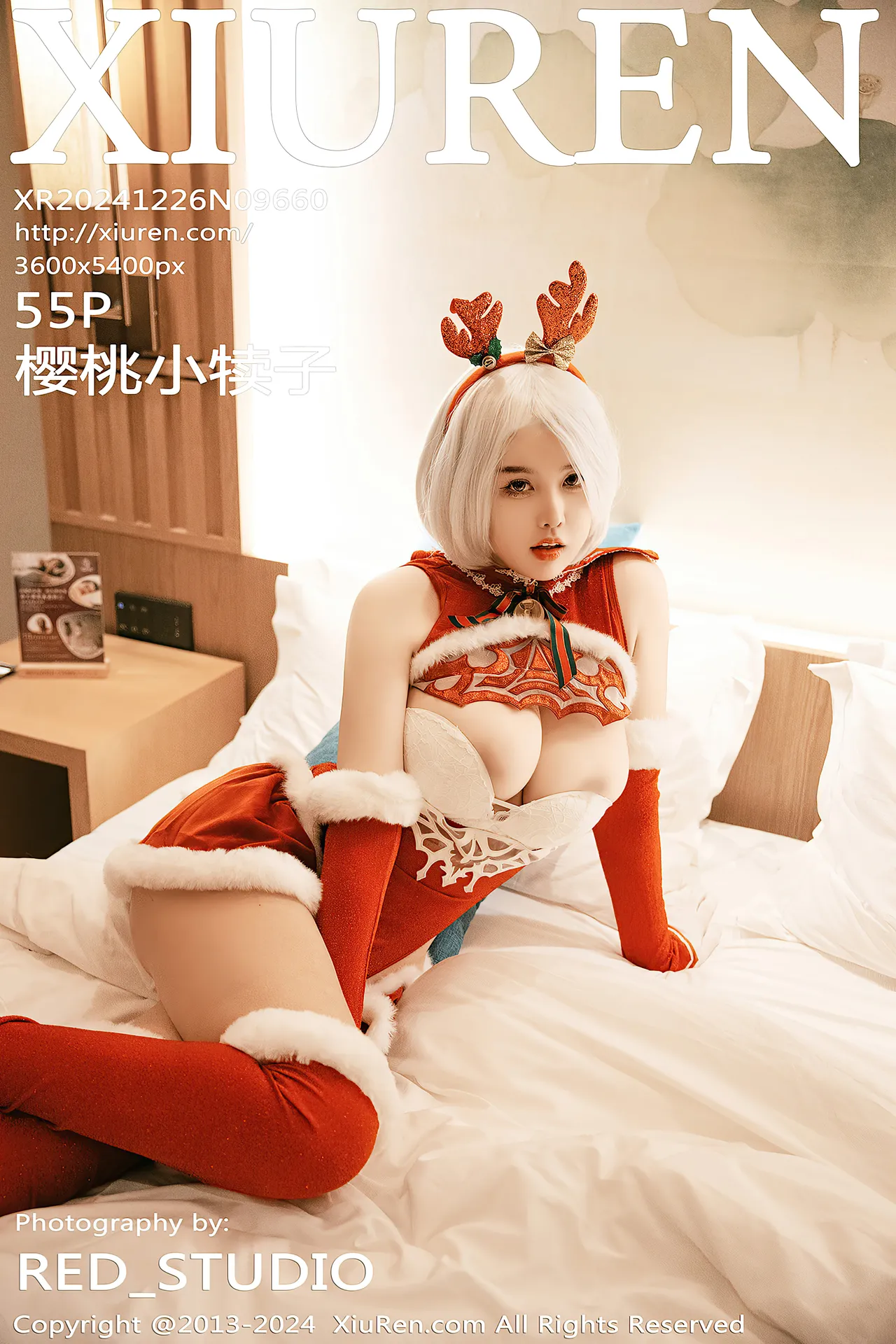 [Xiuren秀人网: 樱桃小犊子] Yorha 2B Chrismast