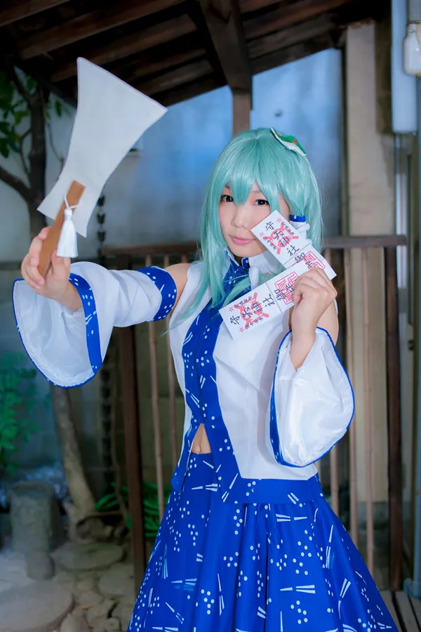 [みるくみっくす × かぐねこ]Sanae's time-Usually clothing