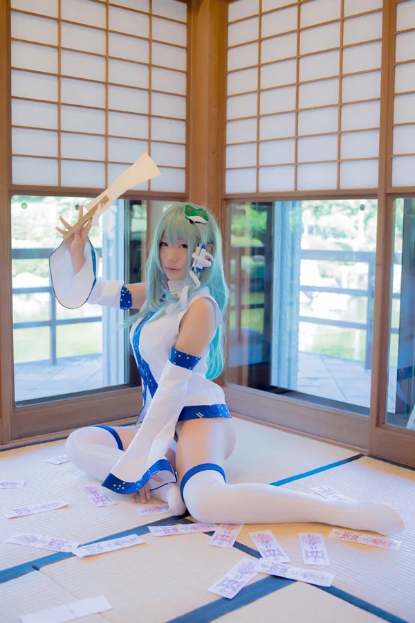 [みるくみっくす × かぐねこ]Sanae's time-Fundoshi