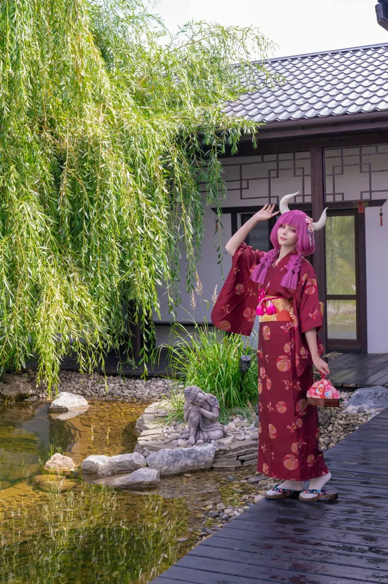 Tsuki Desu - Aura kimono