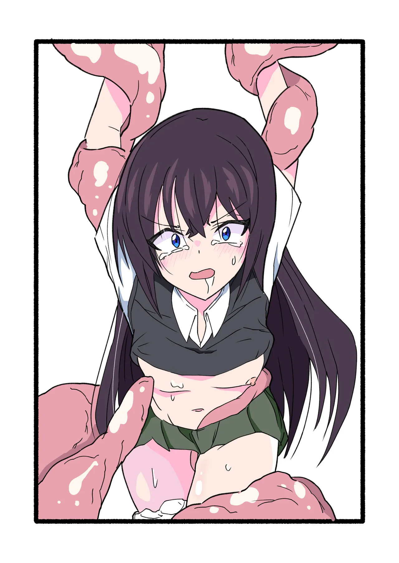 [青春を語る猫] 妊娠触手の実験体