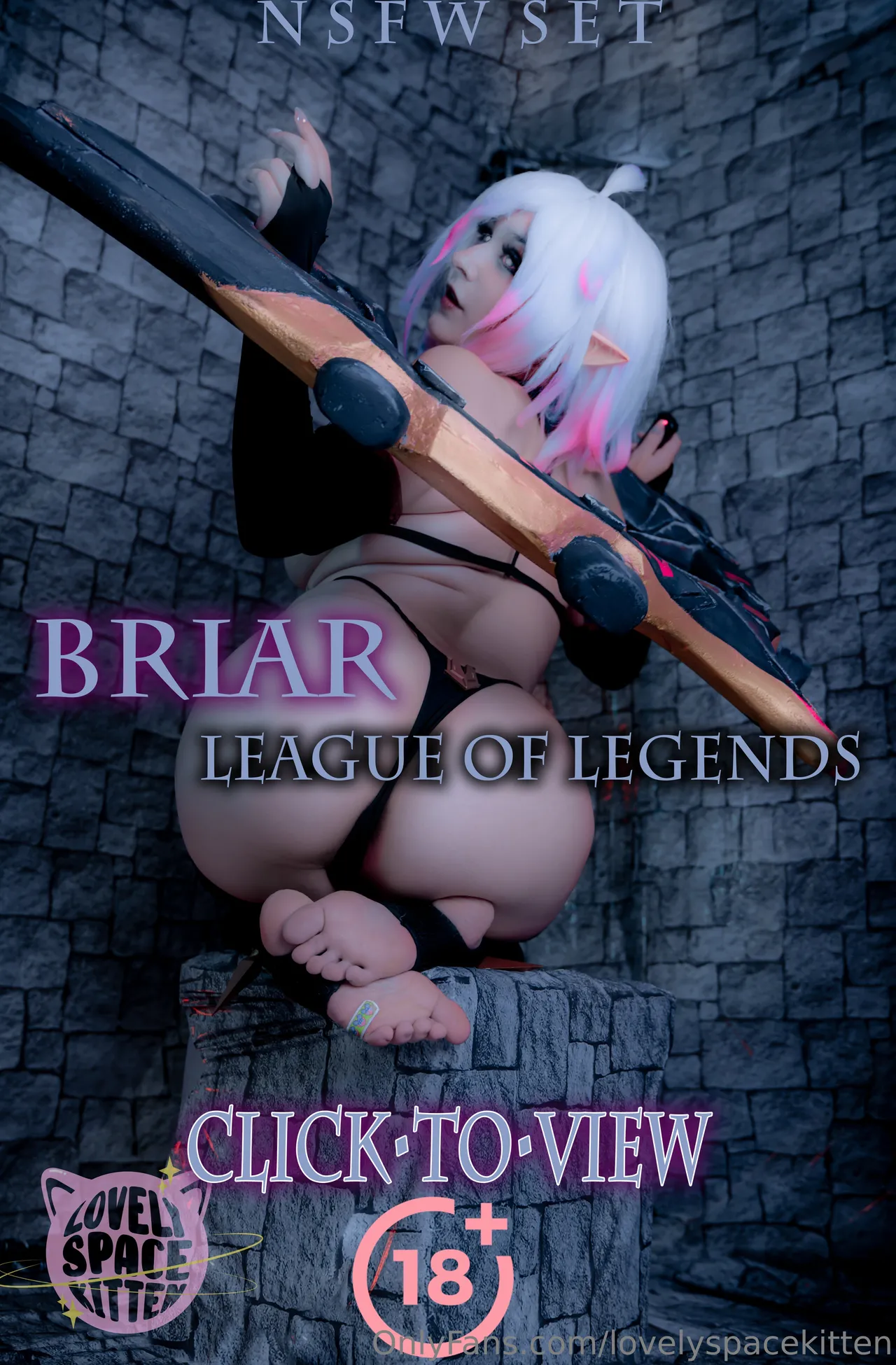 Lovely Space Kitten - Briar