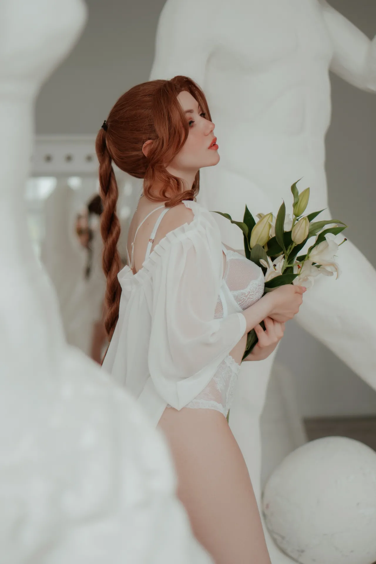 Alina Becker - Aerith lingerie