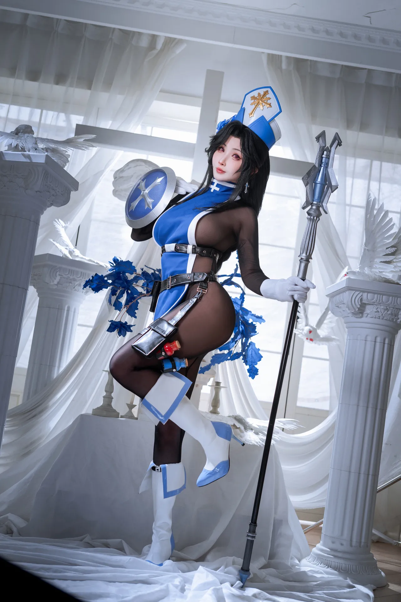 Rioko凉凉子 - 胜利女神：妮姬 梅登 冰玫瑰