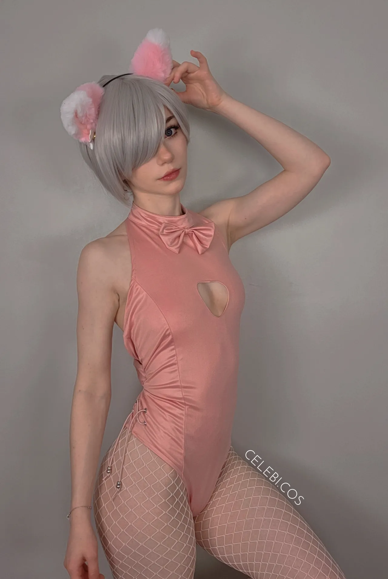 Celebi cosplay - 2B Neko