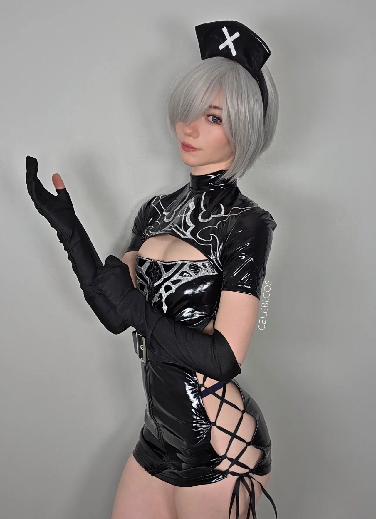 Celebi cosplay - Nurse 2B