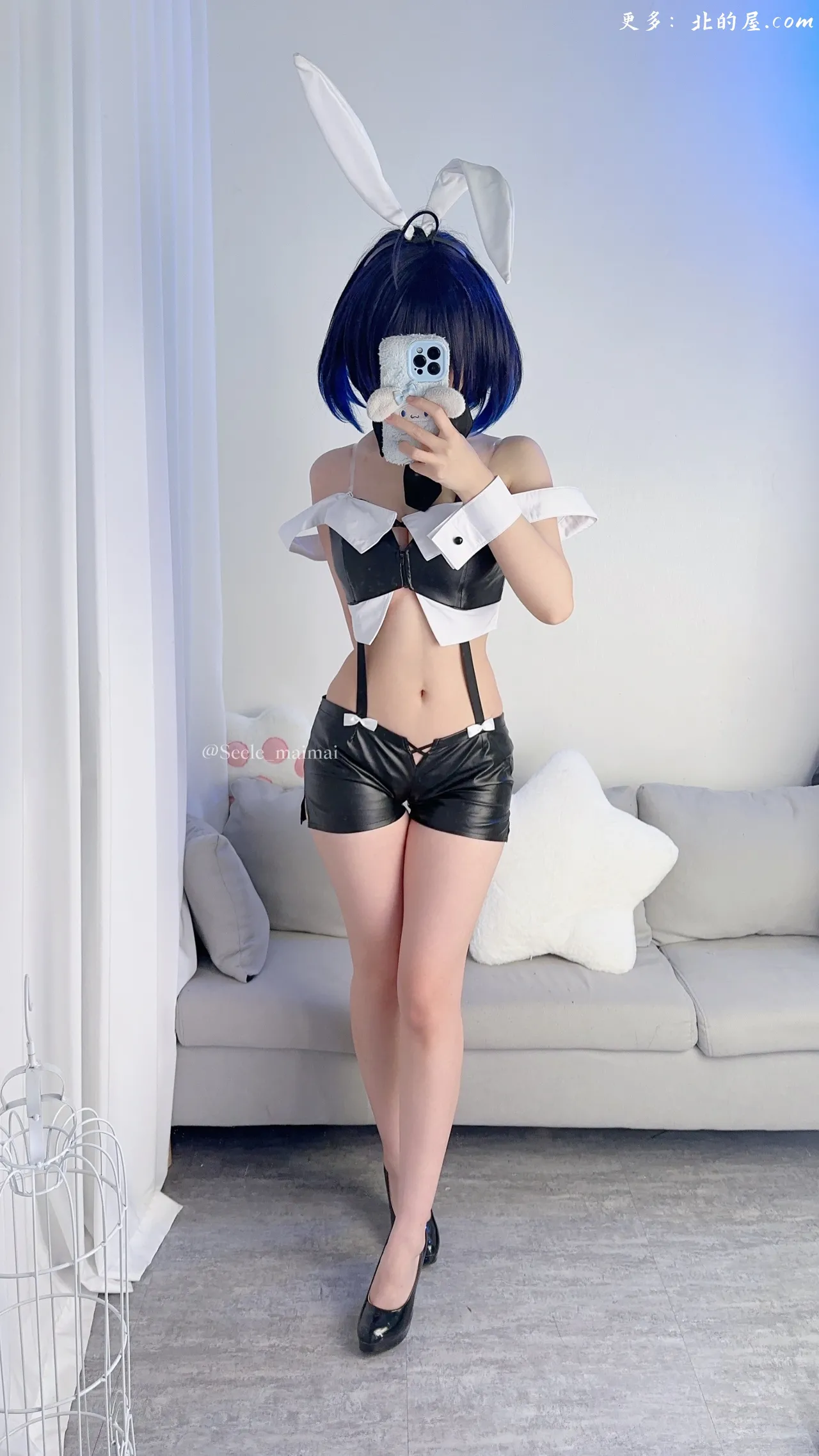 Seele麦麦 - 崩坏3兔女郎希儿 [83P]