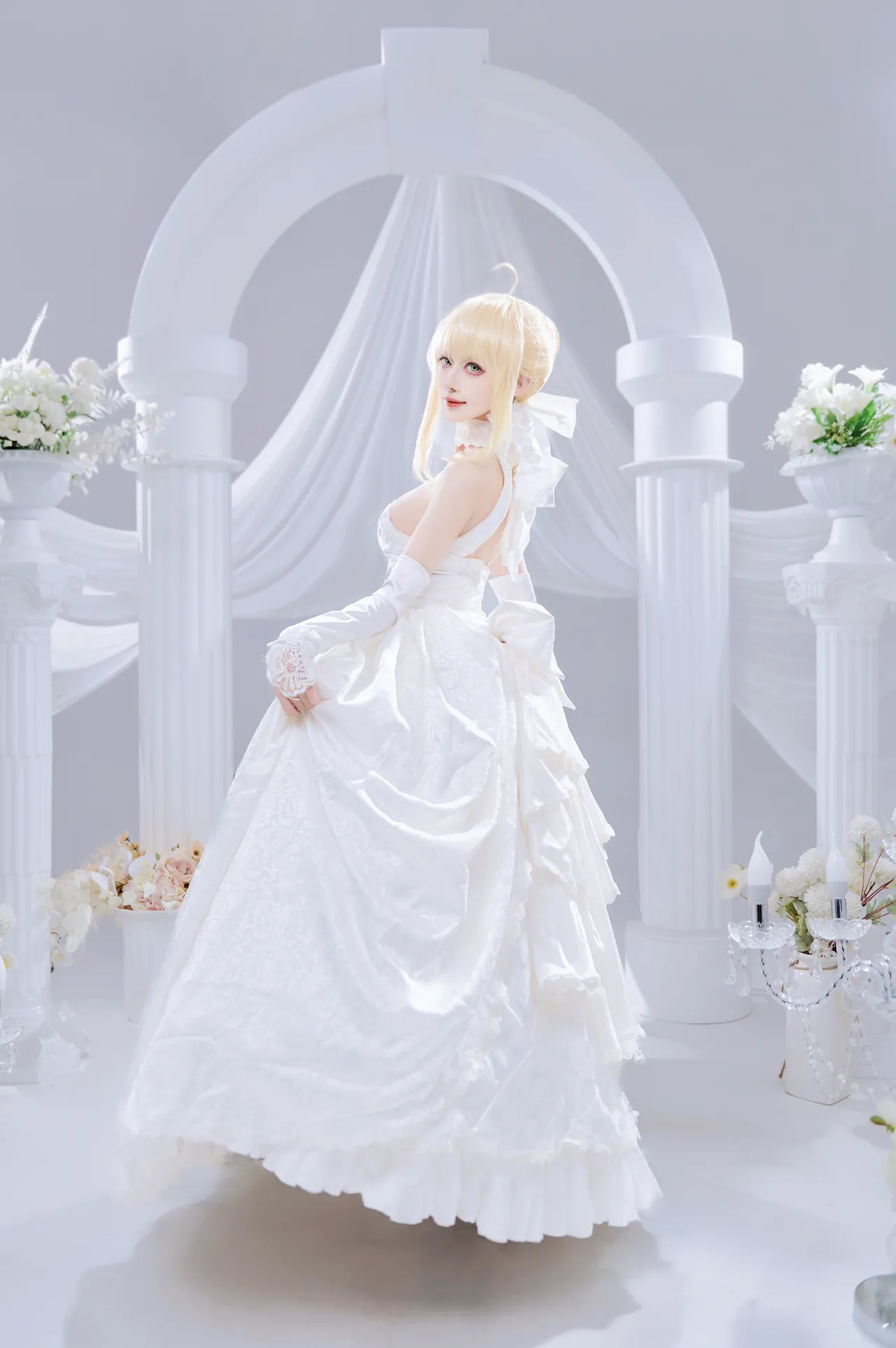 Shika小鹿鹿 - Saber花嫁 (Fate)