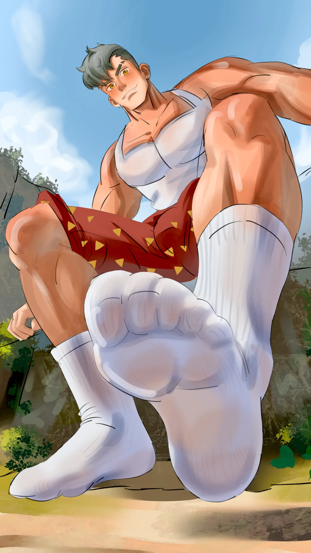 MMya's giantman works display（artist：MMya）