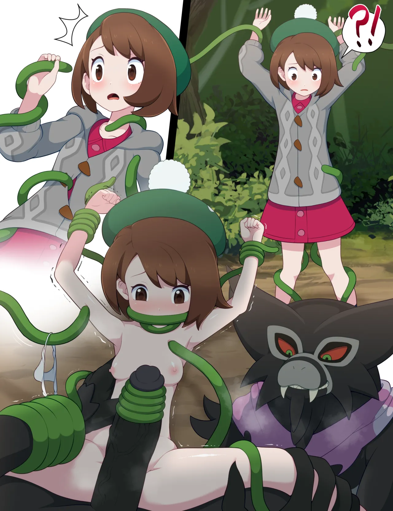 [everyday2] Gloria X Zarude (Pokémon)