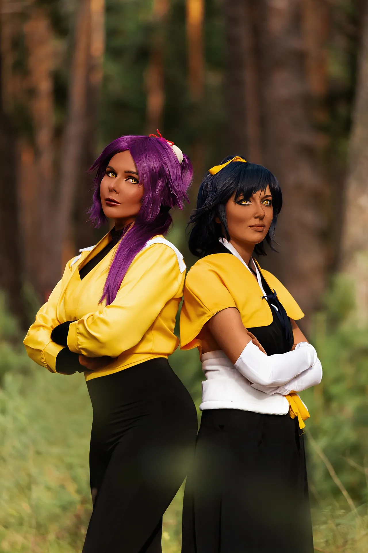 ASh, retrogradny | Yushiro Shihoin, Yoruichi Shihōin