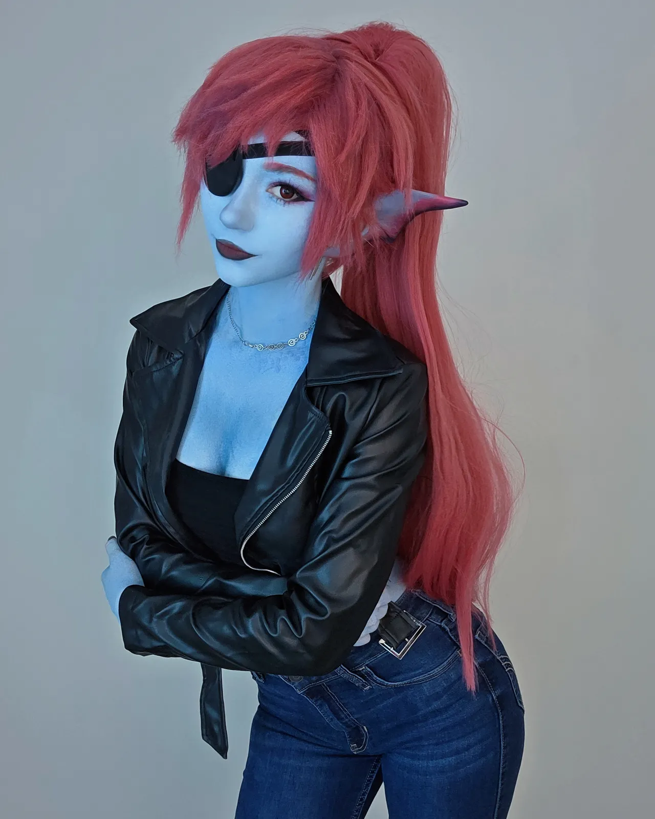 Celebi cosplay - Undyne