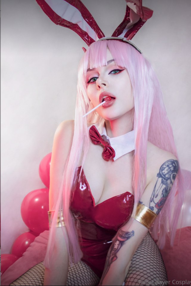Tanya Bayer - Zero Two Bunny Suit
