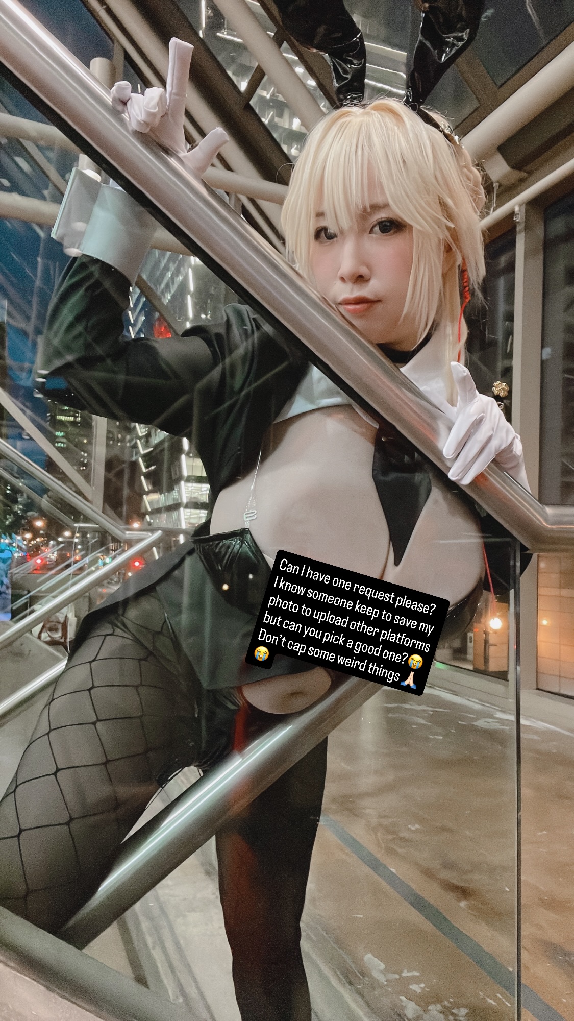 Bilibiliscosplay - The Goddess of Victory, Ade: Agent Bunny