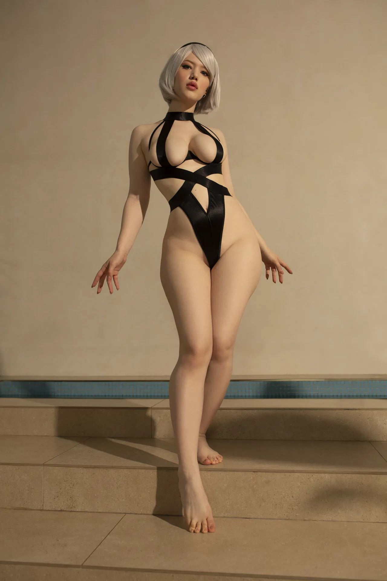 Lada Lyumos - 2B swimsuit