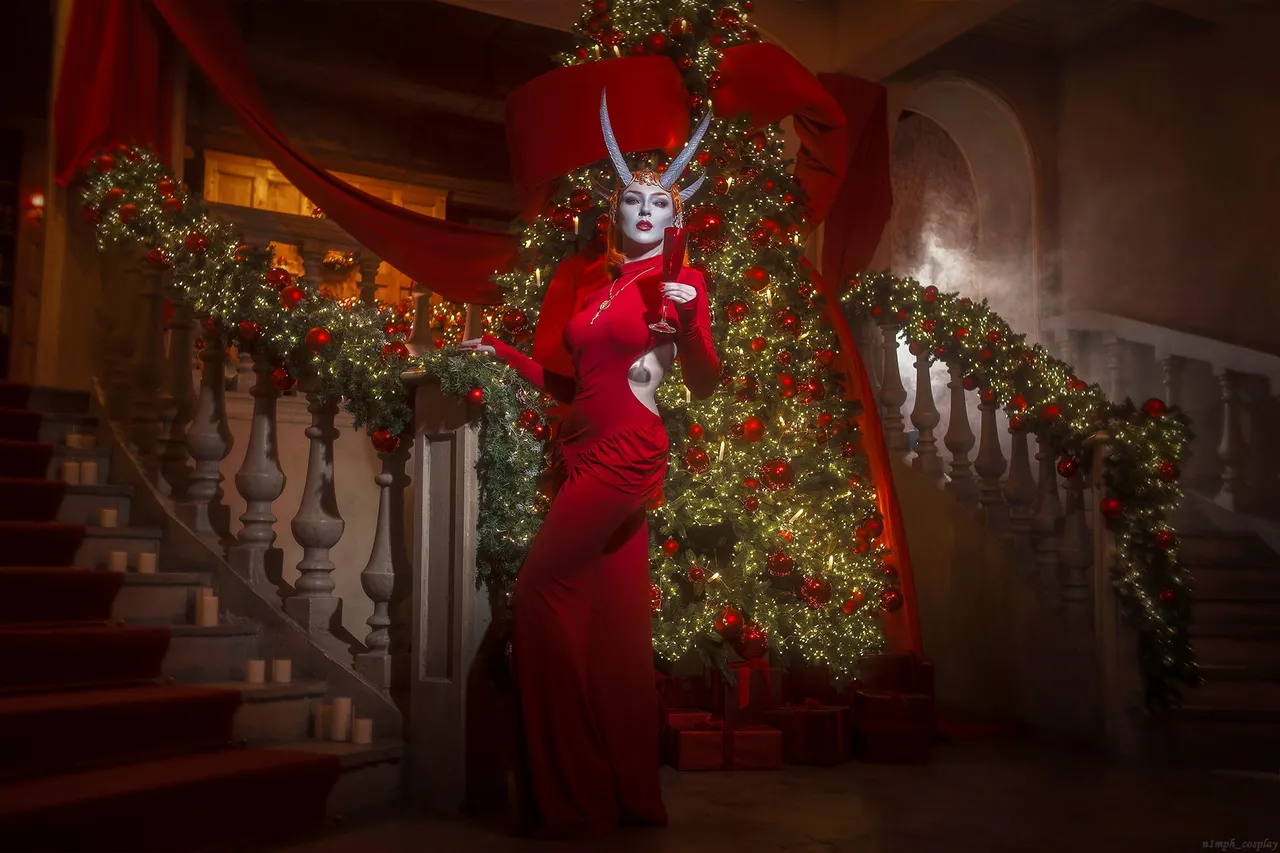 Cosplay by n1mph - Mizora (New Year/Christmas)