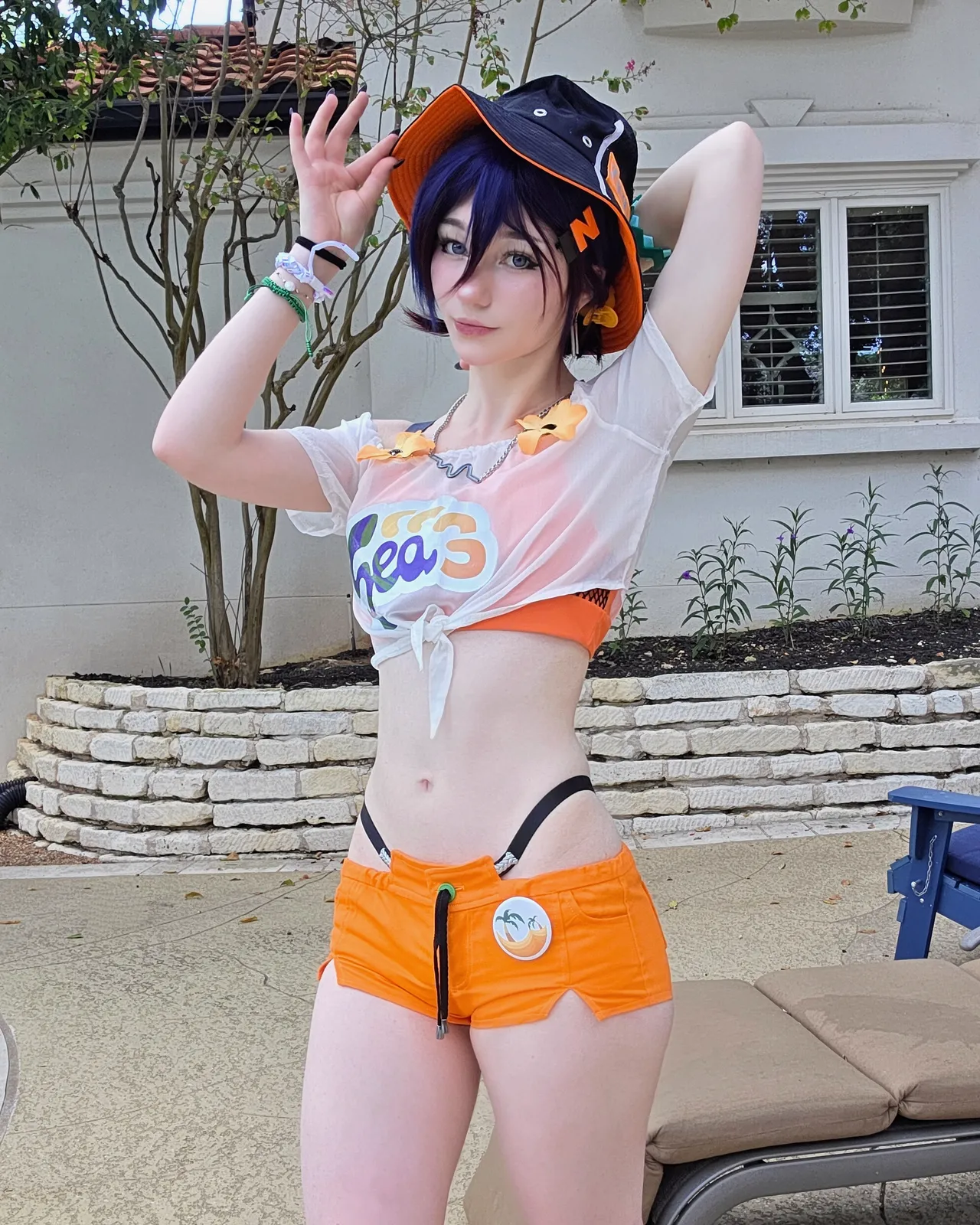 Celebi cosplay - Summer Belle