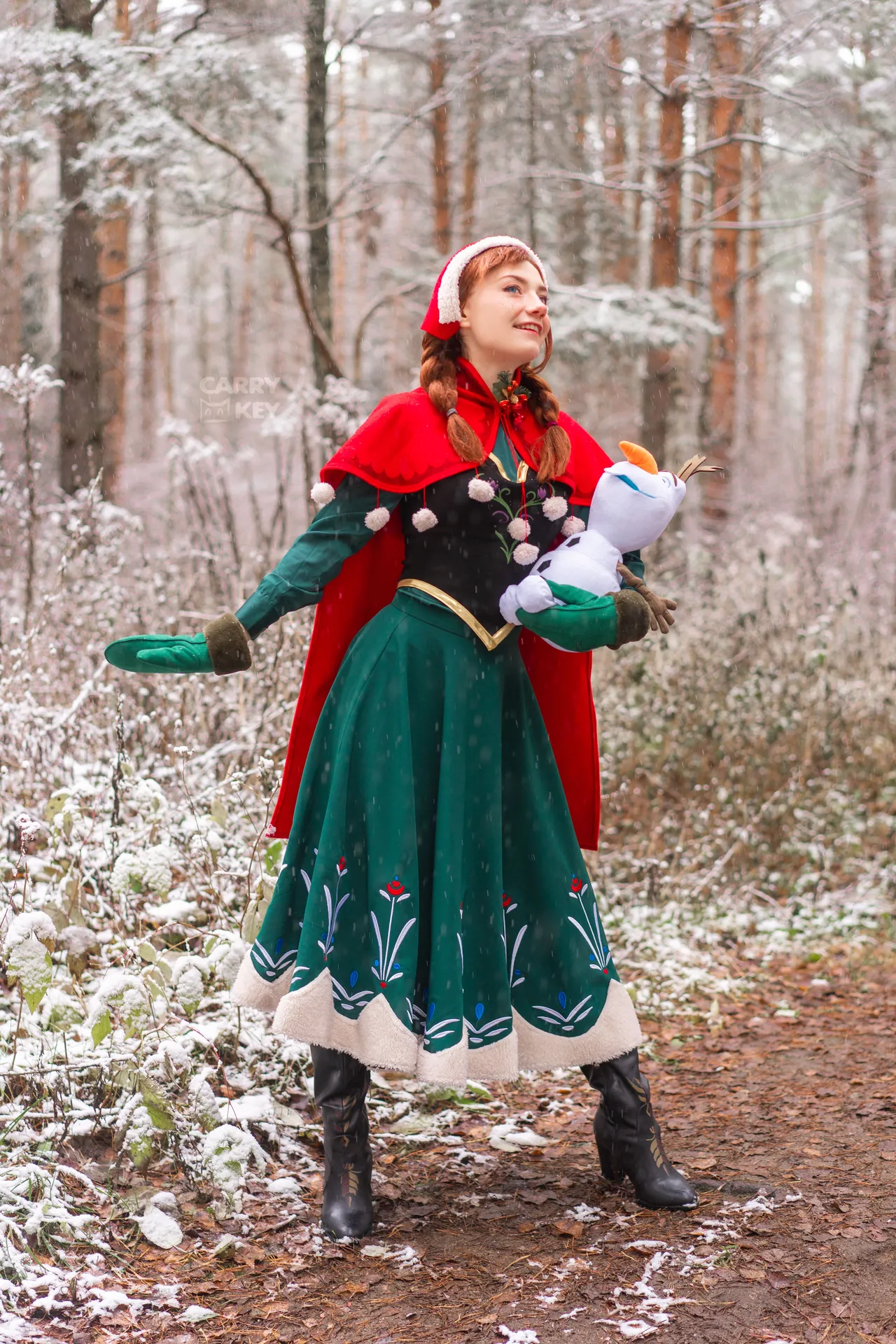 CarryKey - Anna (Frozen) - Winter outfit and sauna