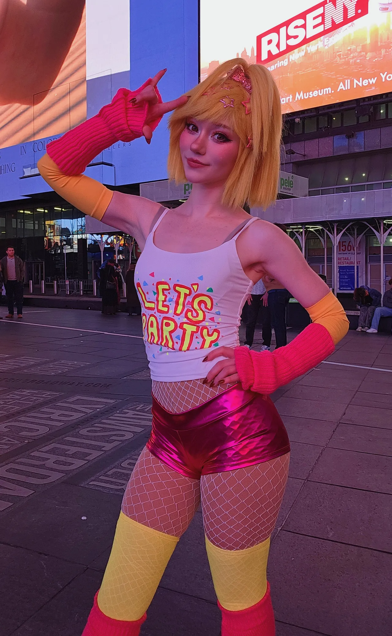 Celebi cosplay - Chica