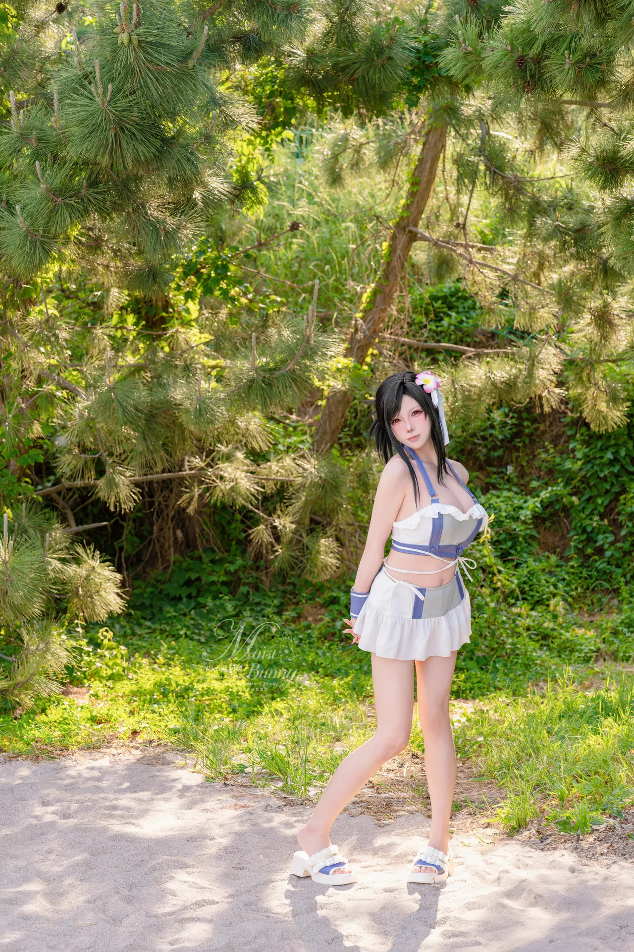 Yiko湿润兔 - 2025泳装限定作 海边假日 蒂法 (最终幻想)