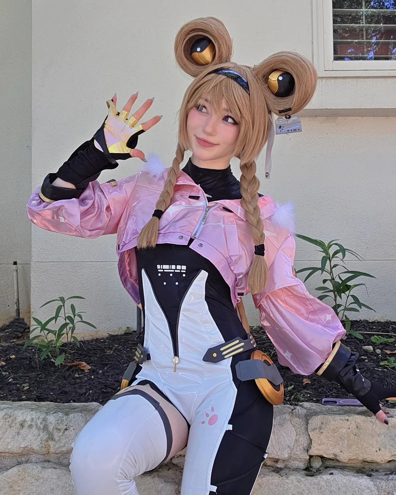 Celebi cosplay - Lumi