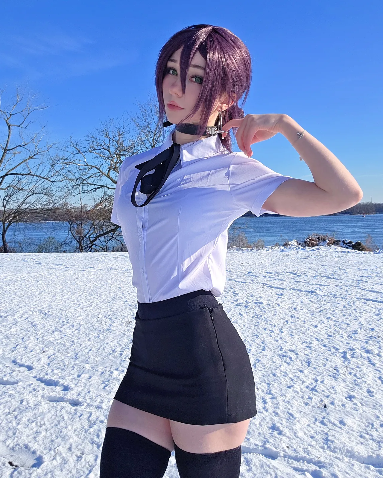 Celebi cosplay - Reze