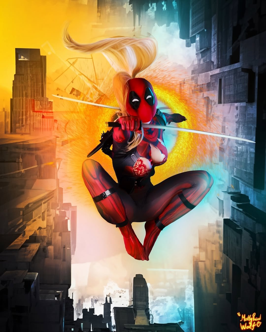 MollyRedWolf - Lady Deadpool - b217285