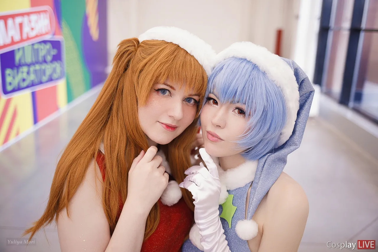Ongaku Cosplay, yuliyamori - Rei Ayanami, Asuka Langley Sohryu