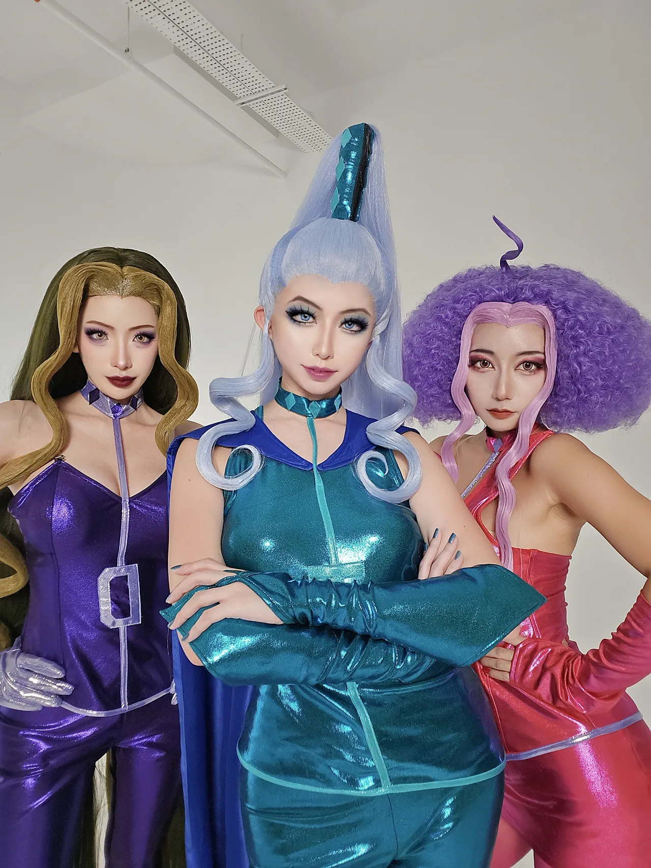 Riiyuukii, neokomaru, kiyocosplay - Icy, Darcy, Stormy