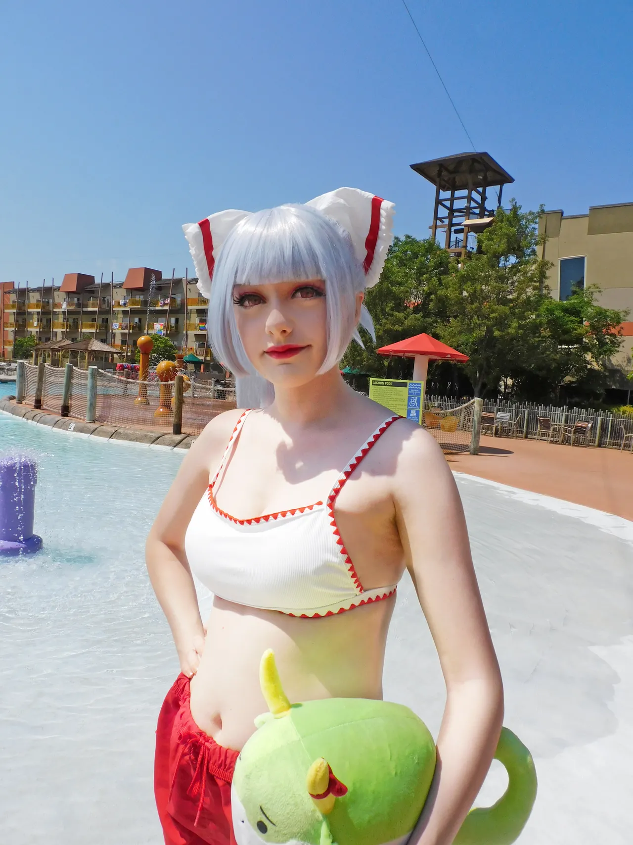 Colorful Kitten - Swim Fujiwara no Mokou