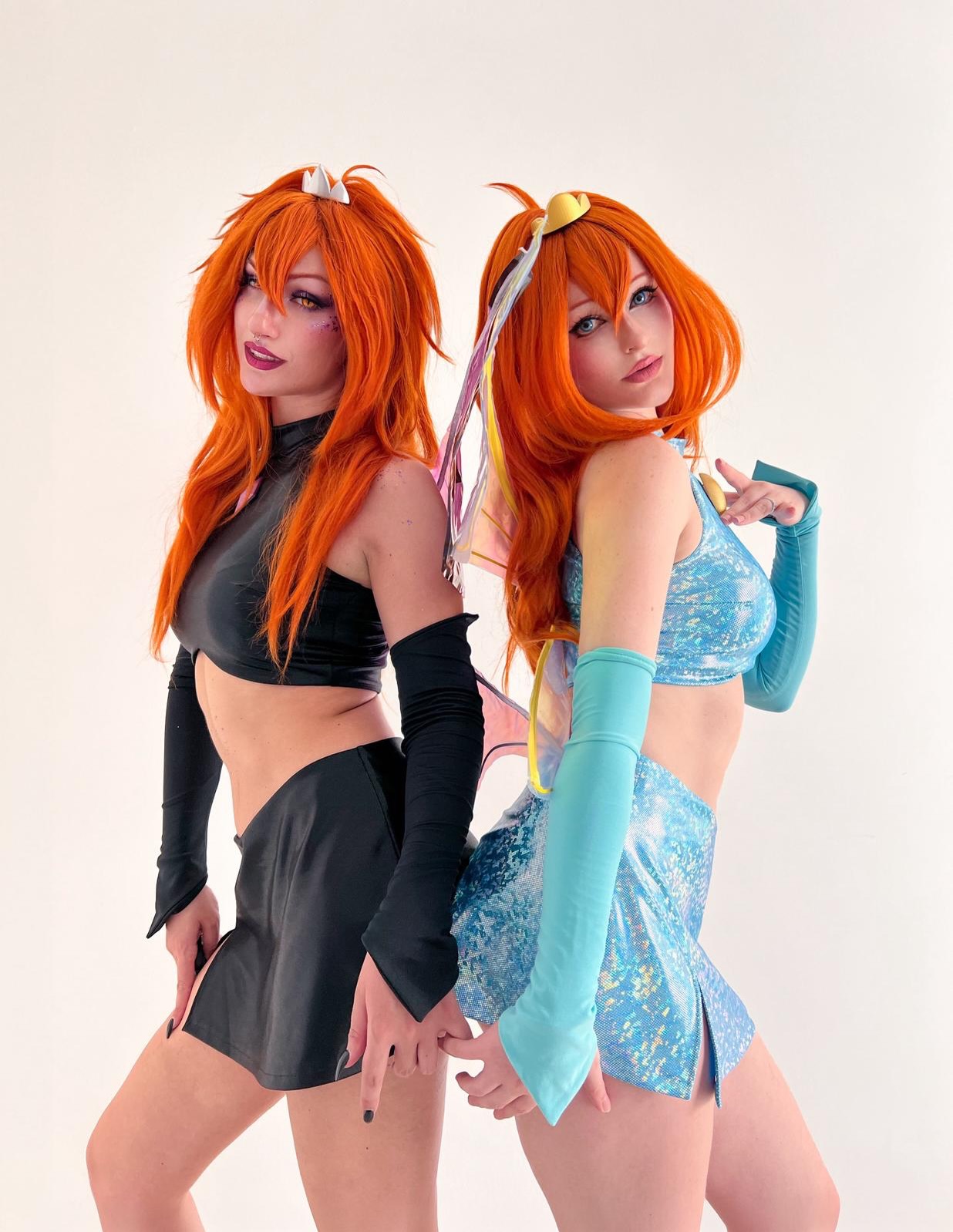 redlily.cosplay, kamisamalisa - Bloom ＆ Dark Bloom