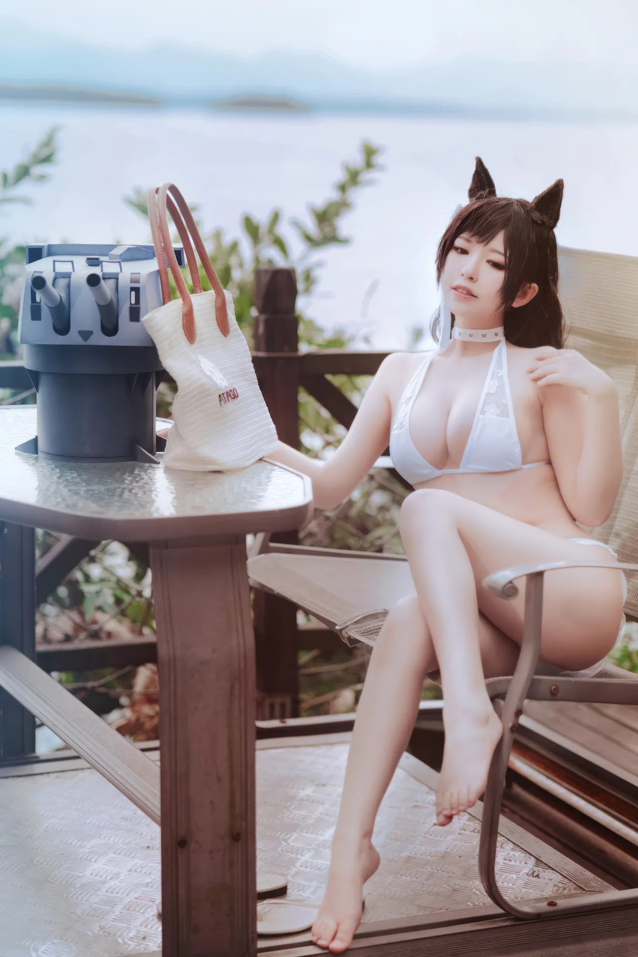 半半子 - 碧蓝航线 爱宕 泳装